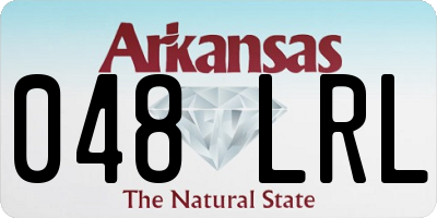 AR license plate 048LRL