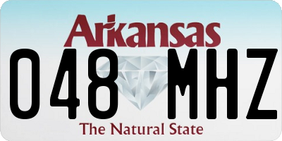 AR license plate 048MHZ