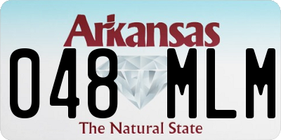 AR license plate 048MLM