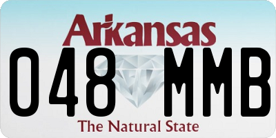 AR license plate 048MMB