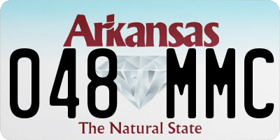 AR license plate 048MMC