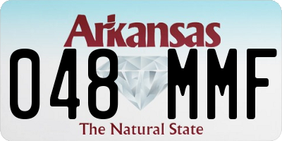 AR license plate 048MMF