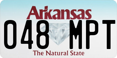 AR license plate 048MPT