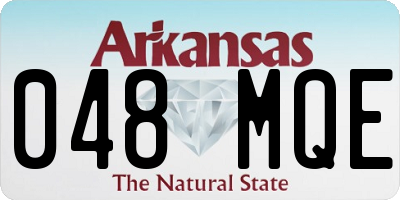 AR license plate 048MQE