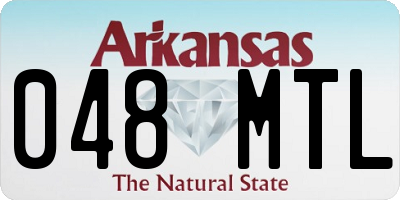AR license plate 048MTL
