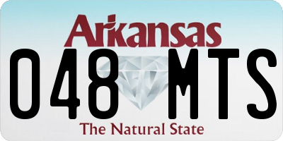 AR license plate 048MTS