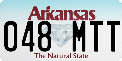 AR license plate 048MTT