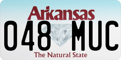 AR license plate 048MUC