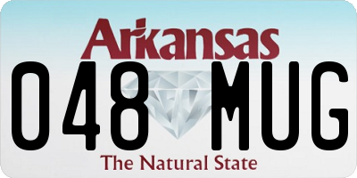 AR license plate 048MUG