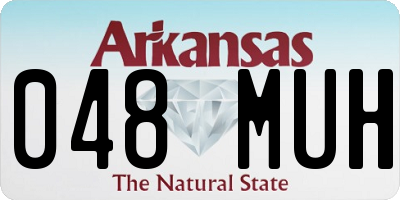 AR license plate 048MUH