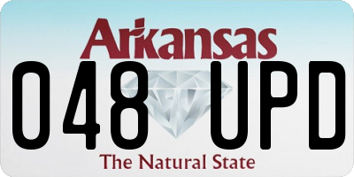 AR license plate 048UPD
