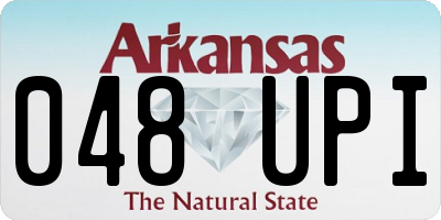 AR license plate 048UPI