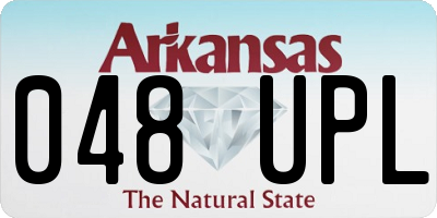 AR license plate 048UPL
