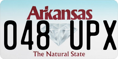 AR license plate 048UPX