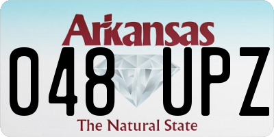 AR license plate 048UPZ