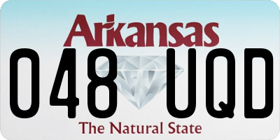 AR license plate 048UQD