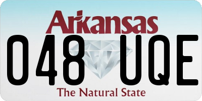 AR license plate 048UQE