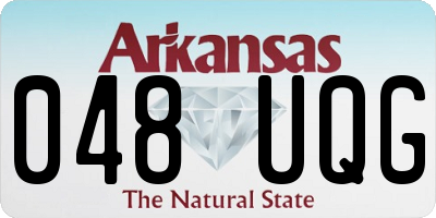 AR license plate 048UQG