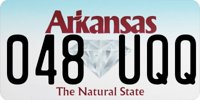 AR license plate 048UQQ