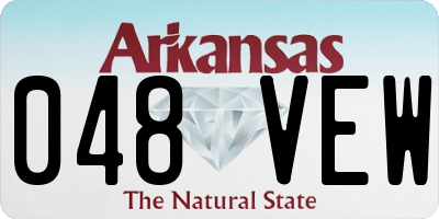 AR license plate 048VEW