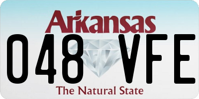 AR license plate 048VFE