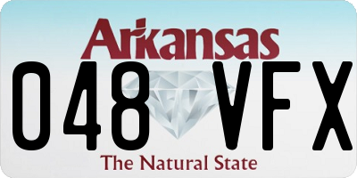 AR license plate 048VFX