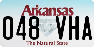 AR license plate 048VHA