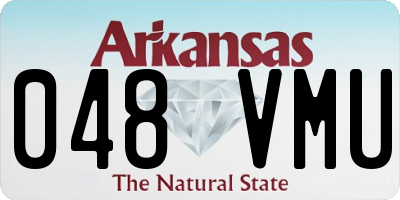 AR license plate 048VMU
