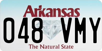 AR license plate 048VMY