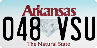 AR license plate 048VSU