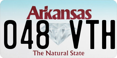 AR license plate 048VTH