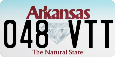 AR license plate 048VTT
