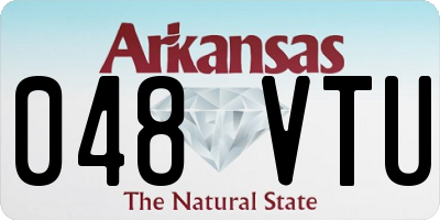 AR license plate 048VTU