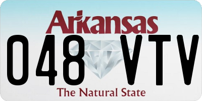AR license plate 048VTV