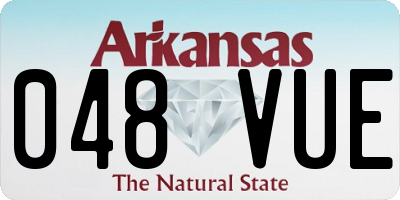 AR license plate 048VUE