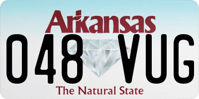 AR license plate 048VUG