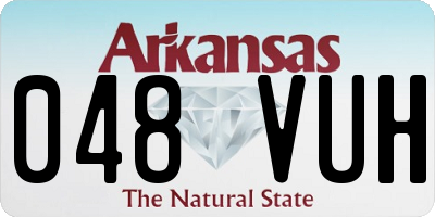 AR license plate 048VUH