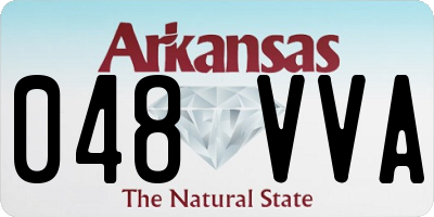 AR license plate 048VVA