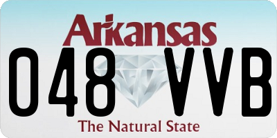 AR license plate 048VVB