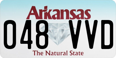 AR license plate 048VVD