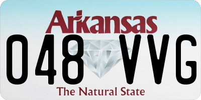 AR license plate 048VVG