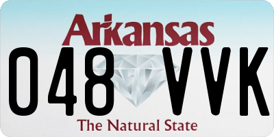 AR license plate 048VVK
