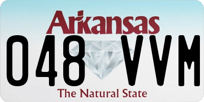AR license plate 048VVM