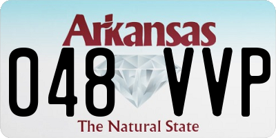 AR license plate 048VVP