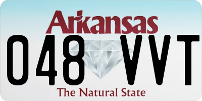 AR license plate 048VVT