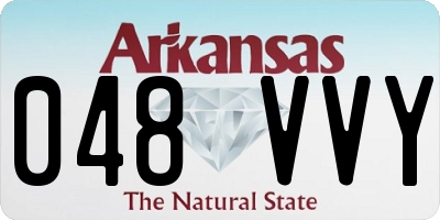 AR license plate 048VVY
