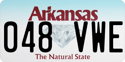 AR license plate 048VWE