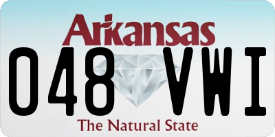 AR license plate 048VWI