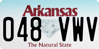 AR license plate 048VWV