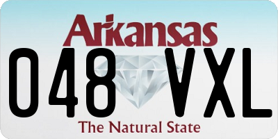 AR license plate 048VXL
